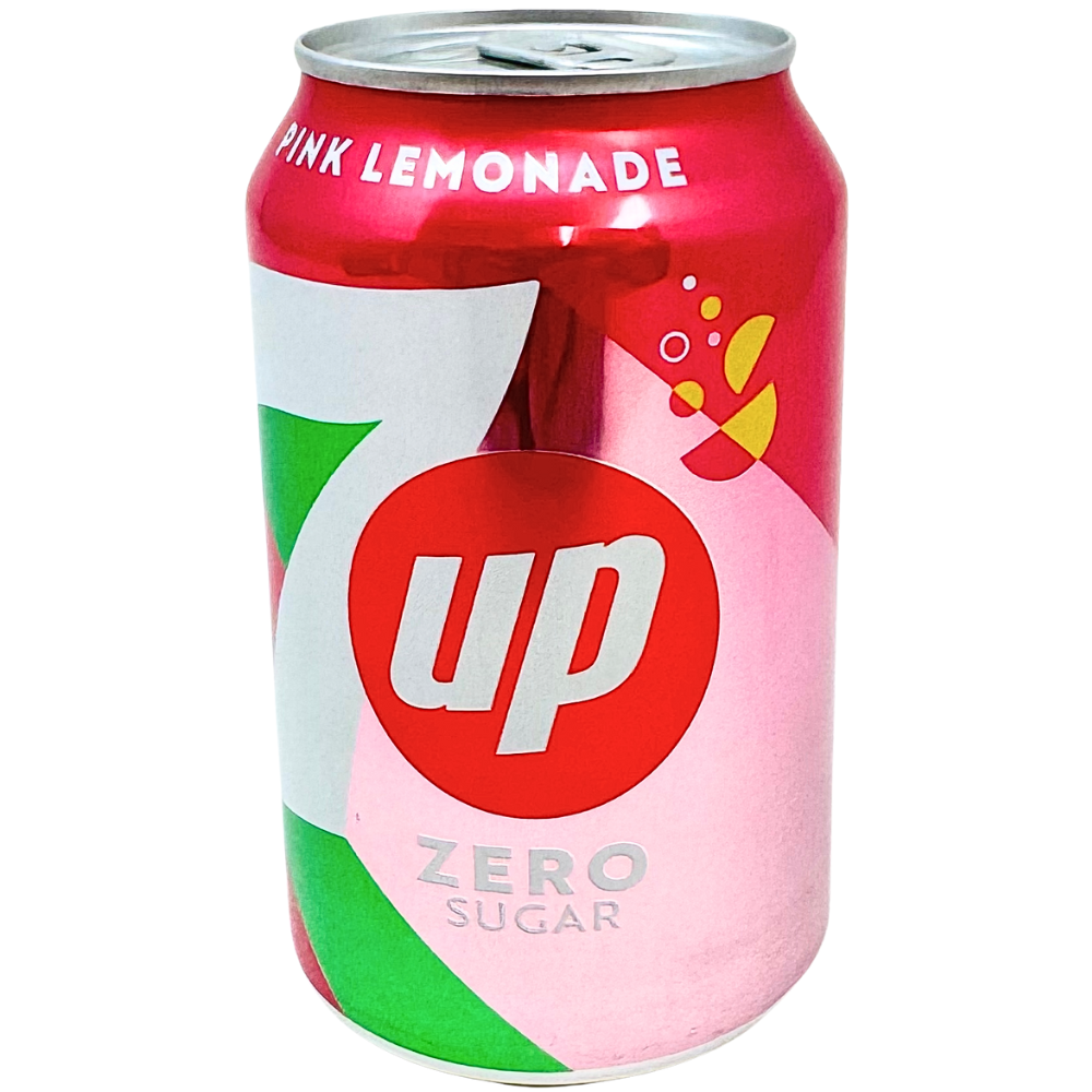 7UP Pink Lemonade Zero (UK) - 330mL