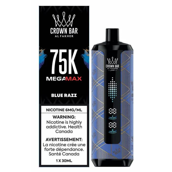 Al Fakher Mega Max 75K Framboise Bleue