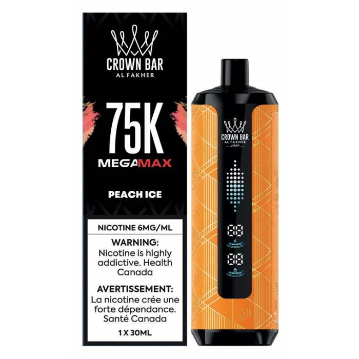 Al Fakher Mega Max 75K Pêche Glacée