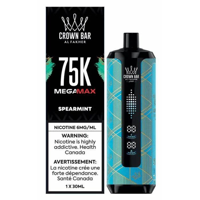 Al Fakher Mega Max 75K Menthe Verte