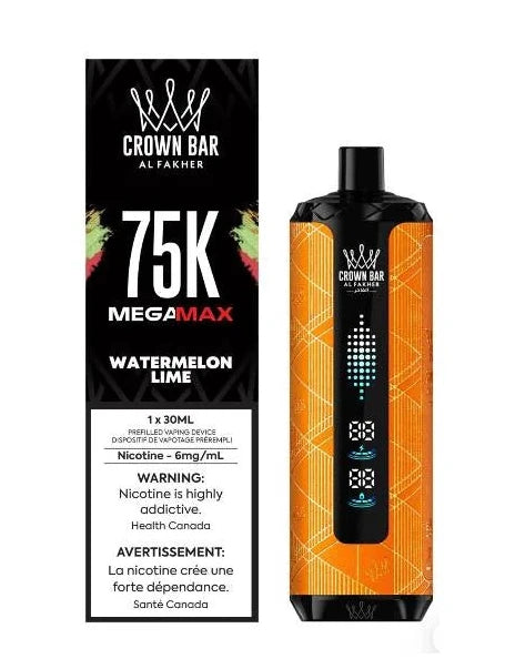 Al Fakher Mega Max 75K Pastèque Citron Vert