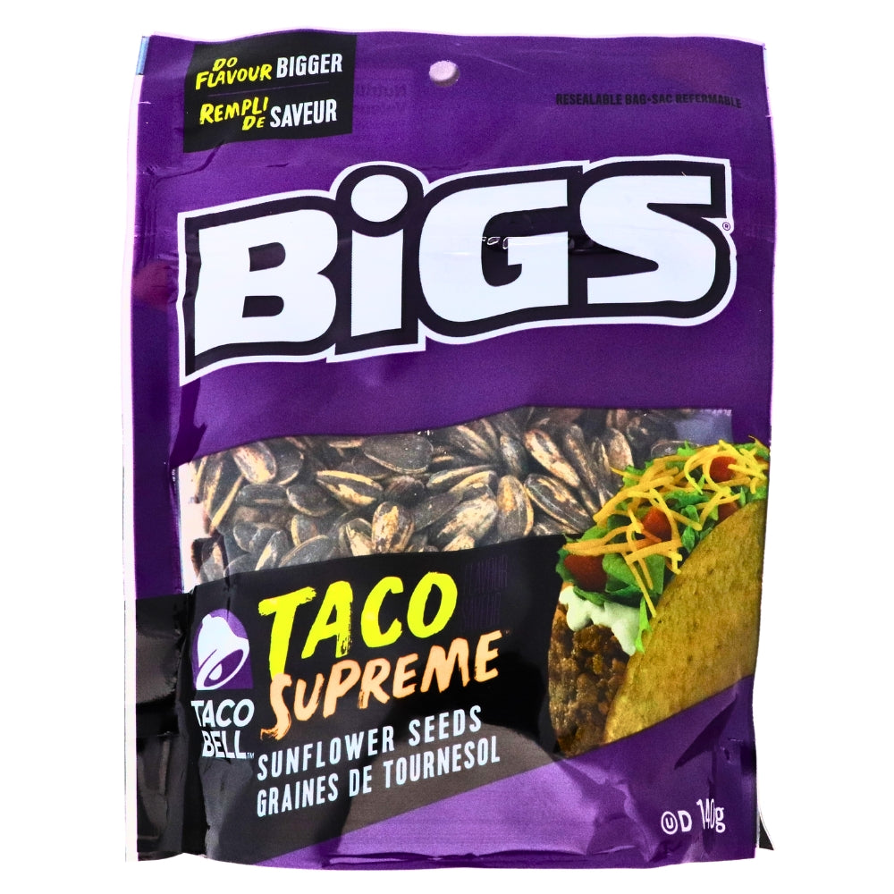 Bigs Taco Supreme Sunflower Seeds - 152g