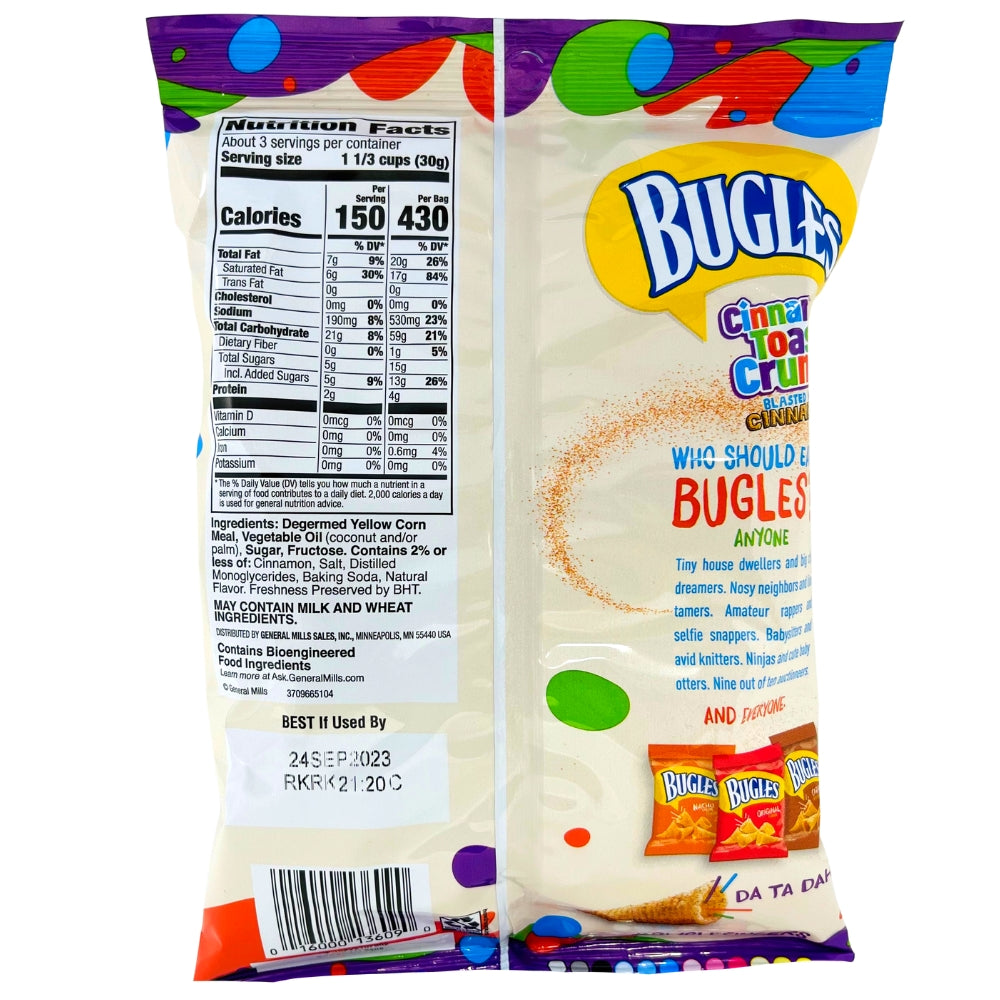 Bugles Cinnamon Toast Crunch - 3oz
