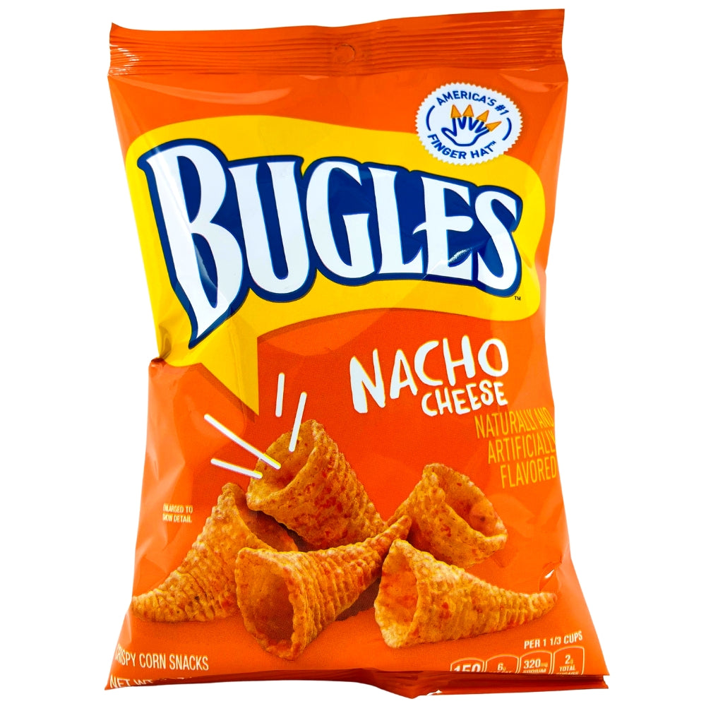 Bugles Nacho Cheese Corn Snacks - 3oz
