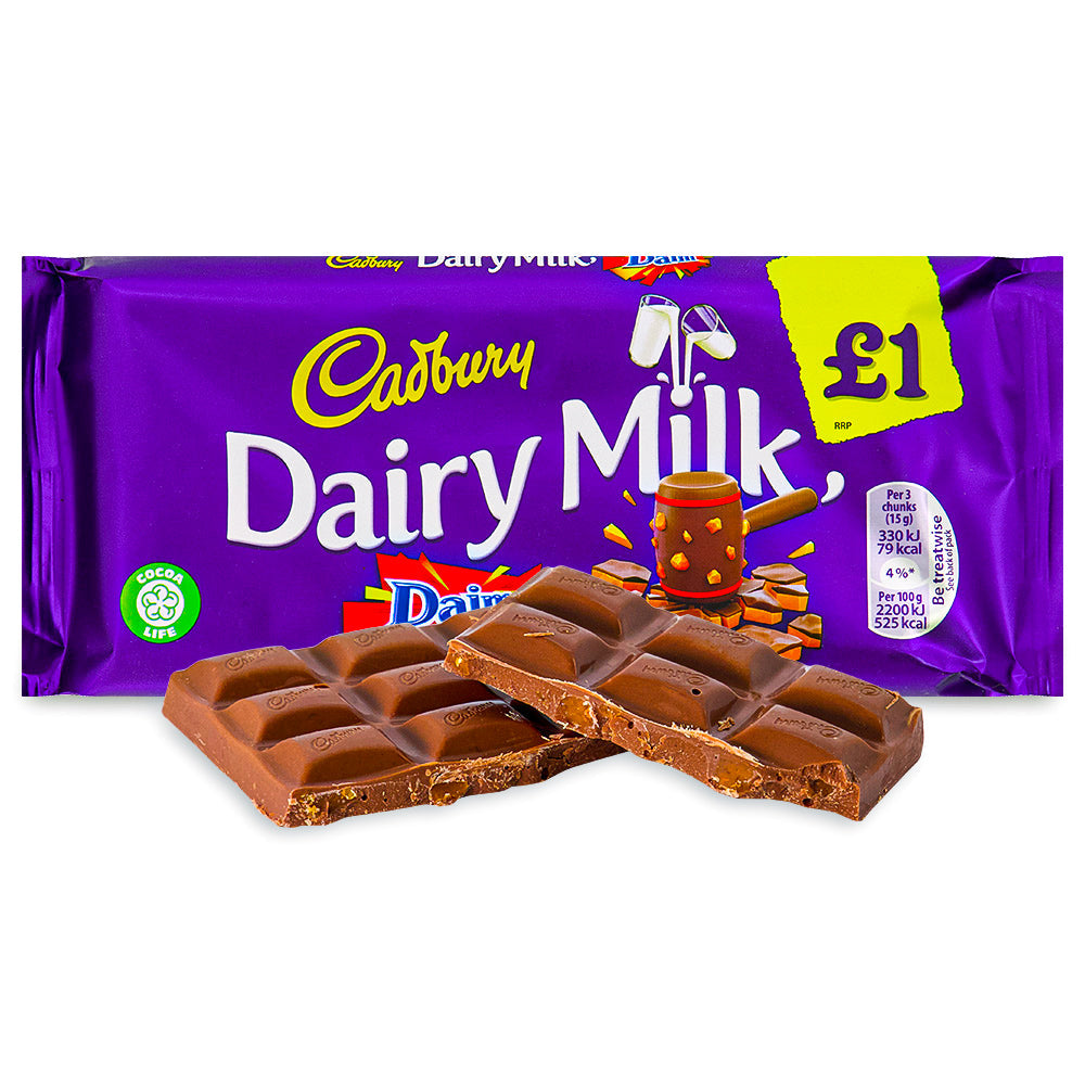 Cadbury Dairy Milk Daim (UK) - 120g