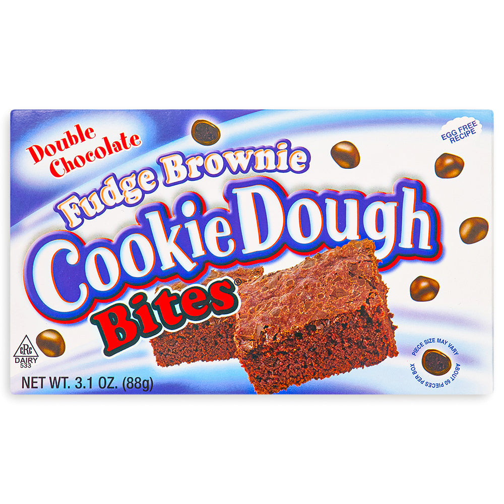Fudge Brownie Cookie Dough Bites - 3.1oz