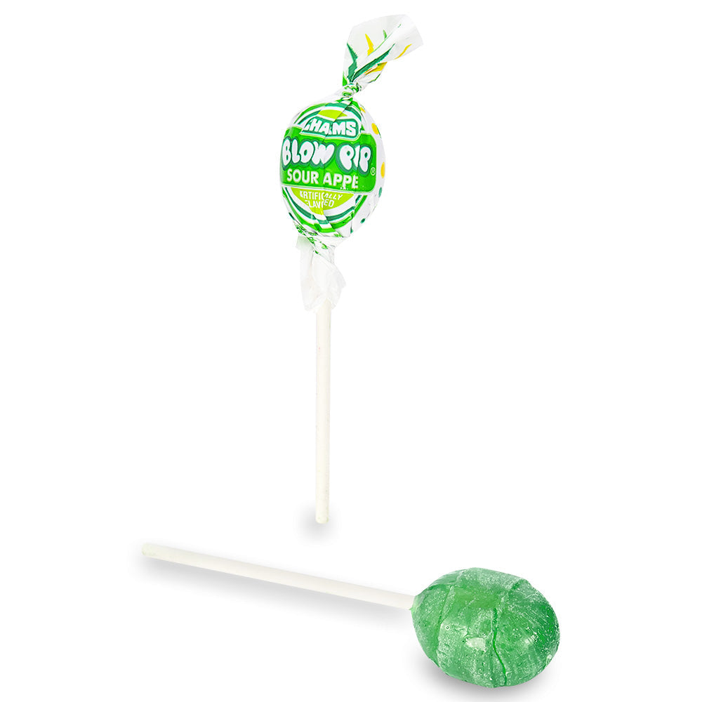 Charms Blow Pop Sour Apple - 48 Lollipops