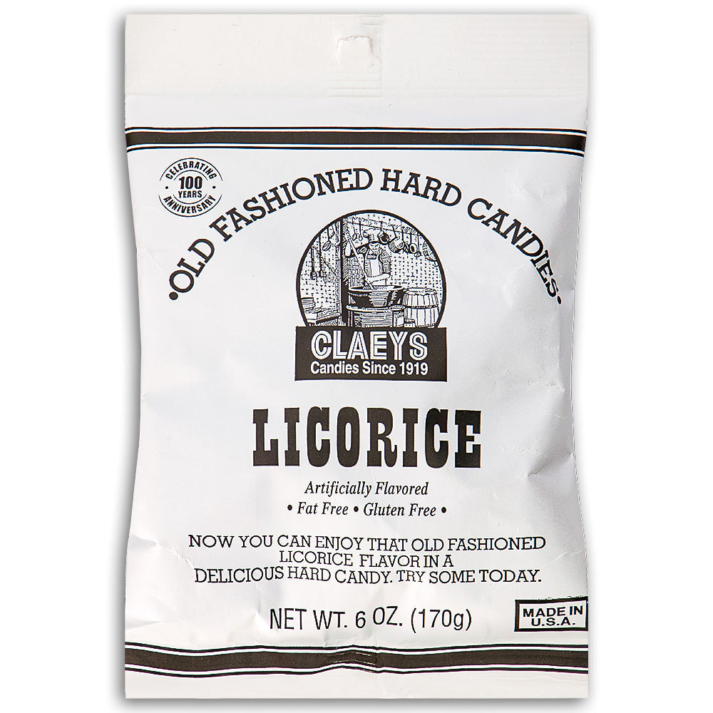 Claeys Licorice Old Fashioned Hard Candies