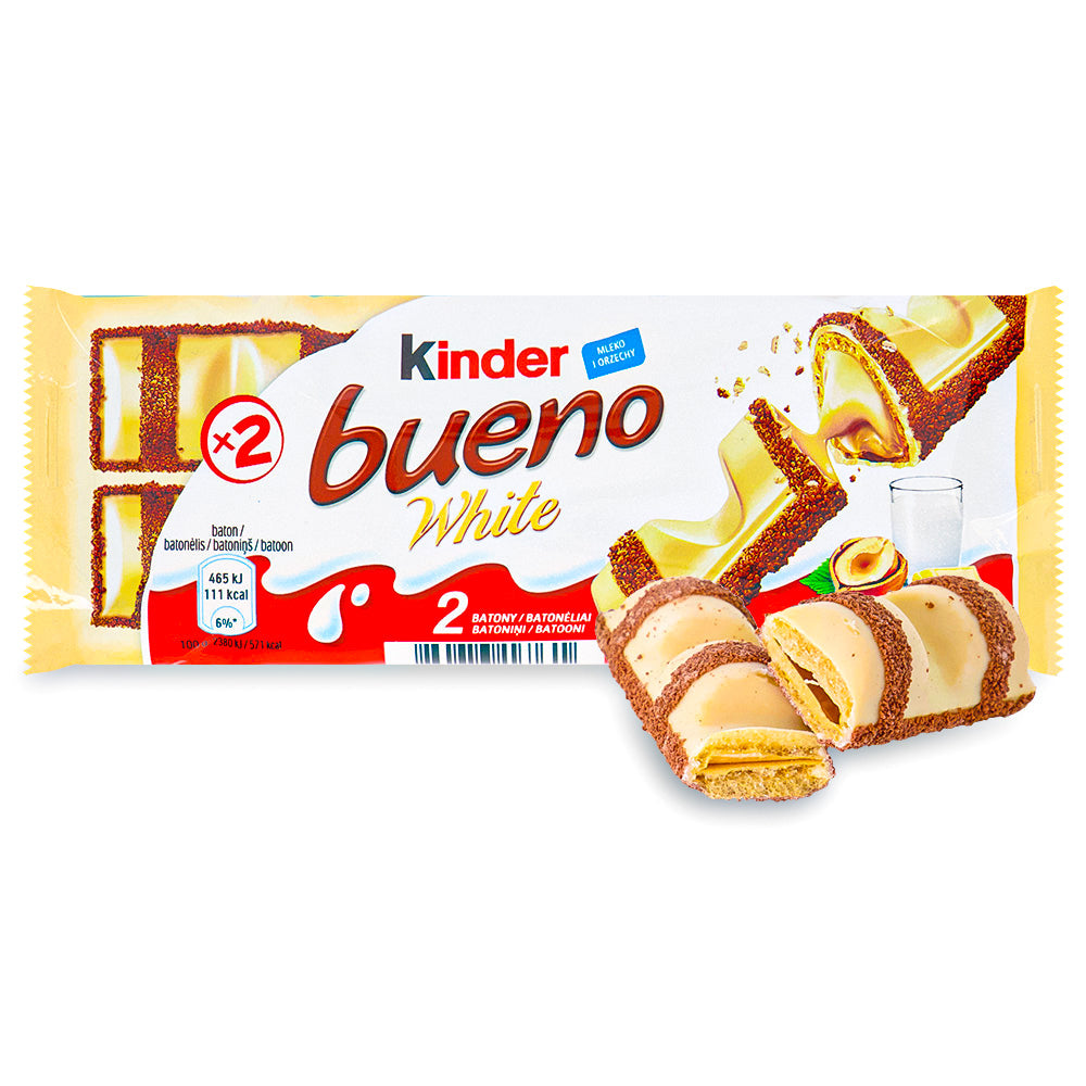 Kinder Bueno White Chocolate Bar *BB Sep 02 2026*