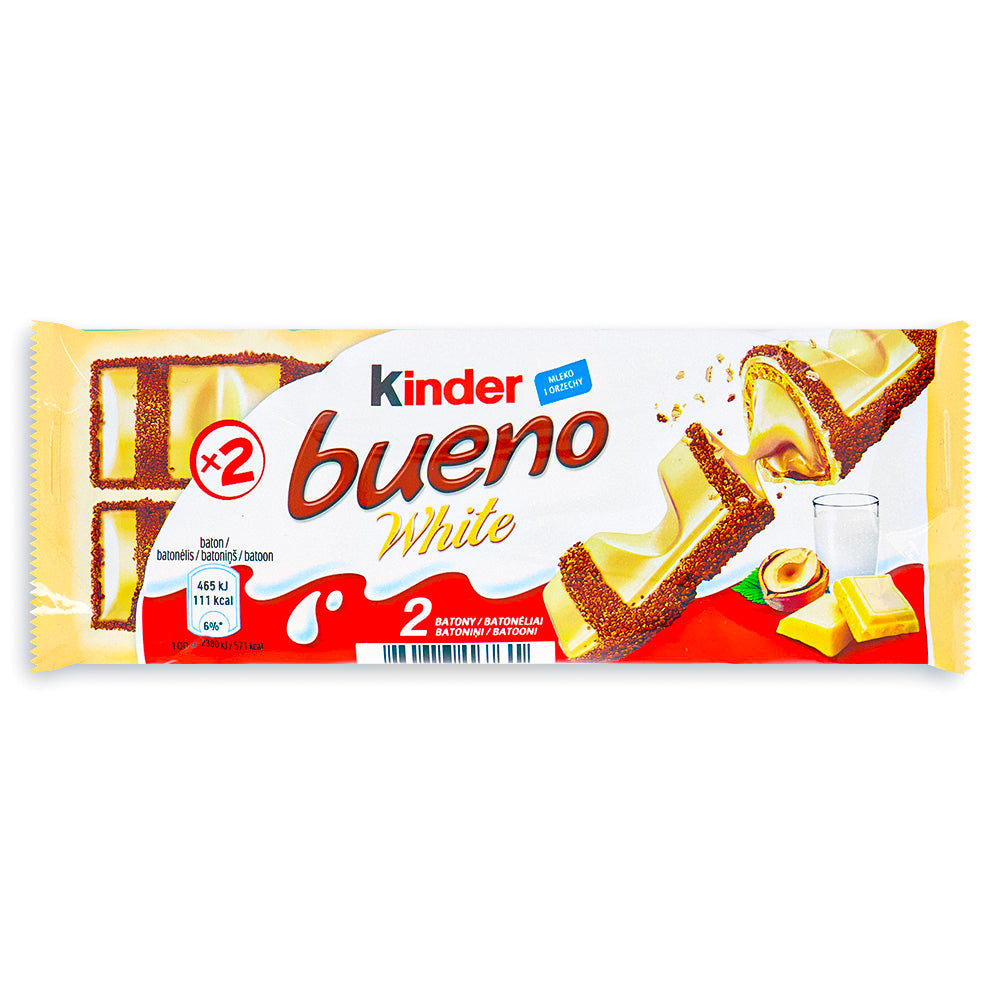 Kinder Bueno White Chocolate Bar *BB Sep 02 2026*