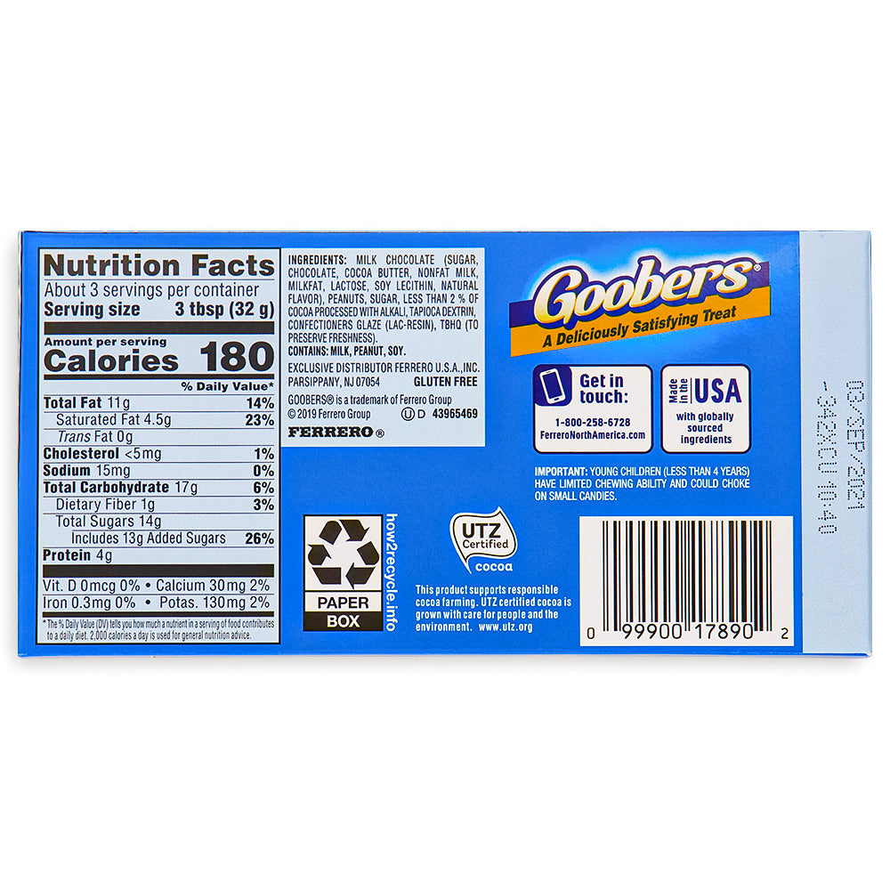 Goobers Theatre Pack - 99.2g