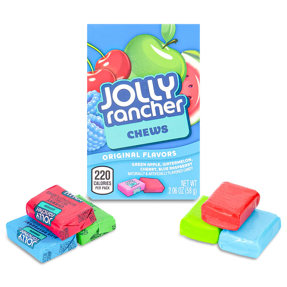 Jolly Rancher Chews Original Flavours - 2.06 oz.