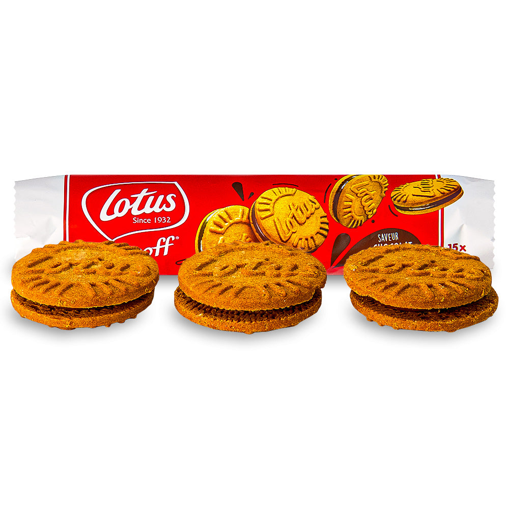 Lotus Sandwich Cookies Milk Chocolate Cream - 150g