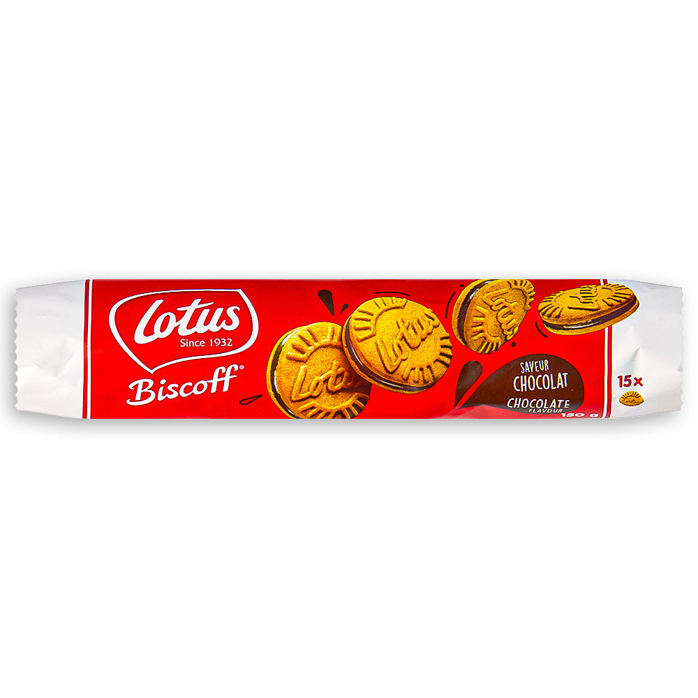 Lotus Sandwich Cookies Milk Chocolate Cream - 150g