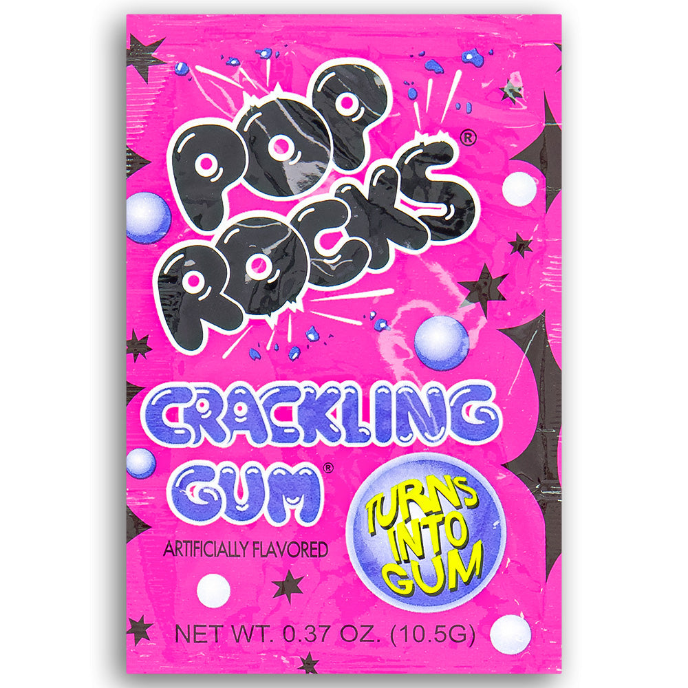 Pop Rocks Bubble Gum Popping Candy - .33oz.