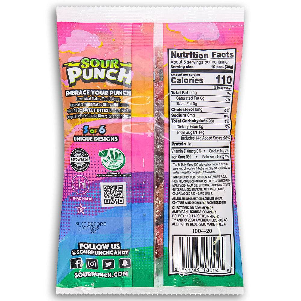 Sour Punch Sweet Bites Not So Sour - 5oz