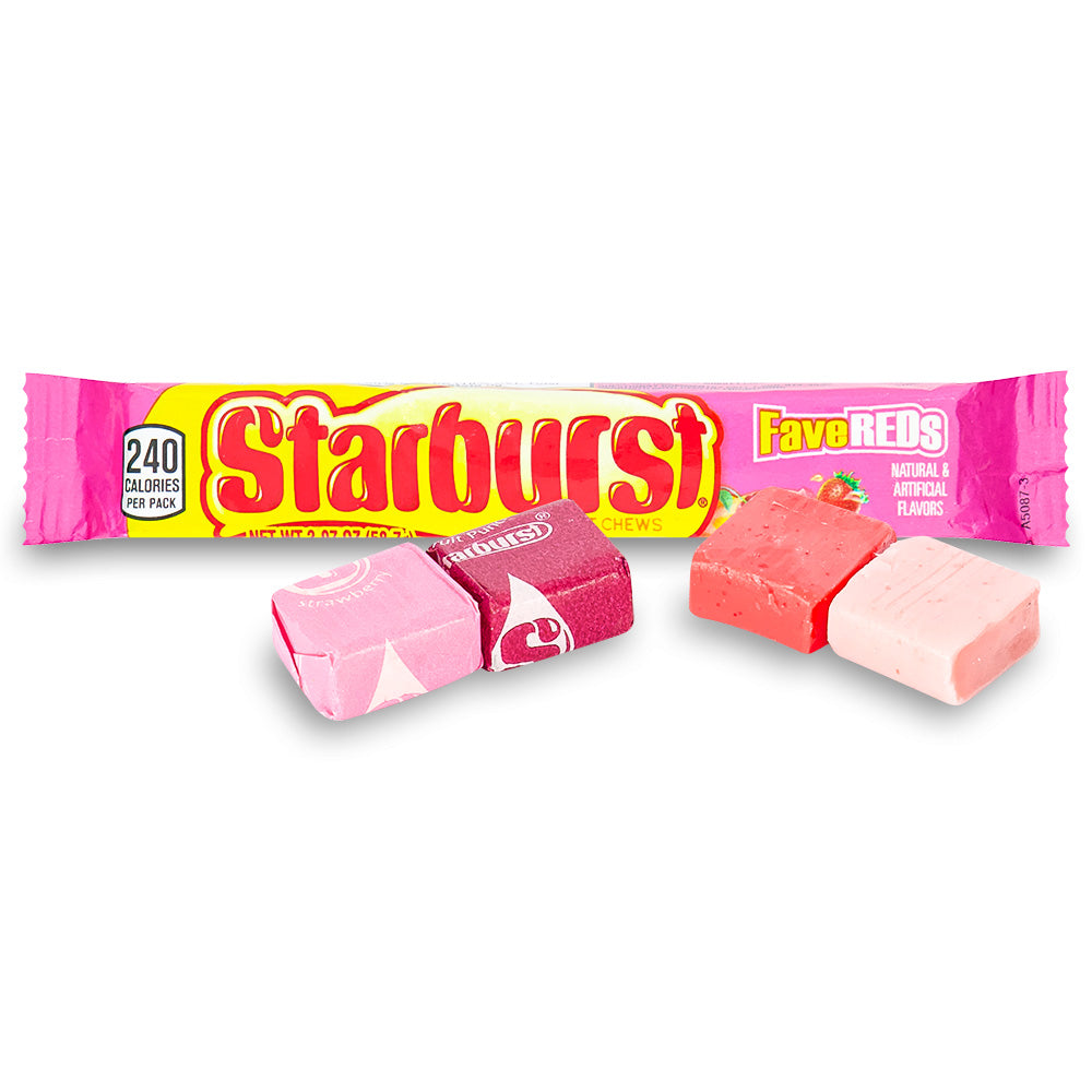 Starburst Fruit Chews FaveREDS - 57.6g