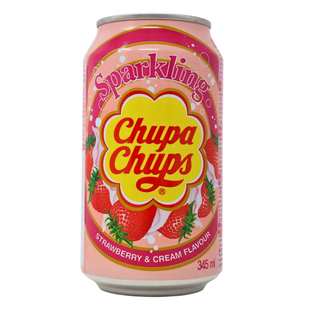 Chupa Chups Sparkling Strawberry - 345mL *BB Sep 18 2026*