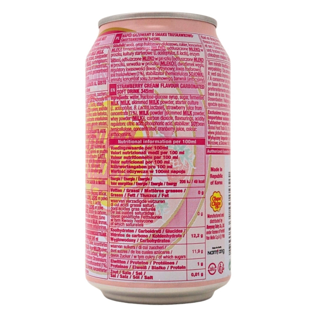 Chupa Chups Sparkling Strawberry - 345mL *BB Sep 18 2026*