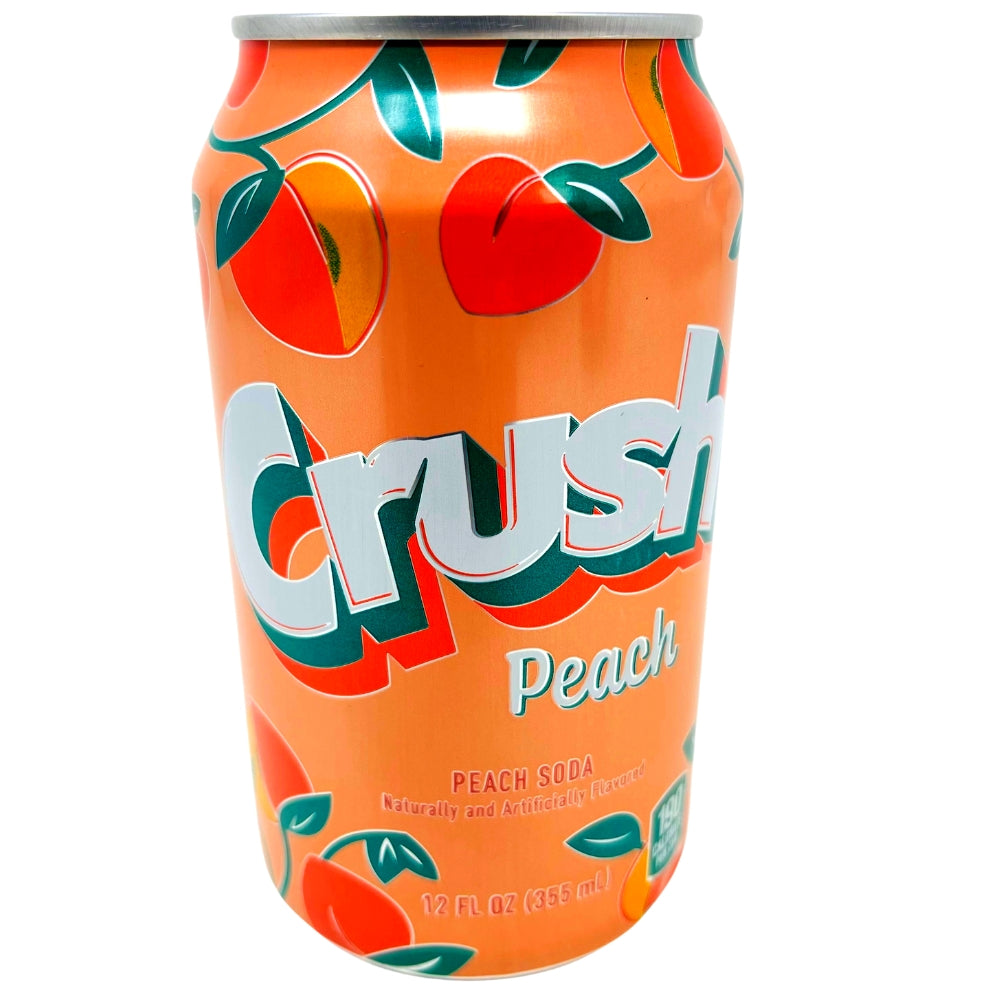 Crush Peach Soda - 355mL