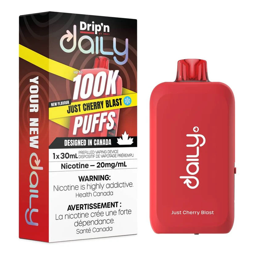 Drip’n By ENVI Daily 30ML 100K Just Cherry Blast