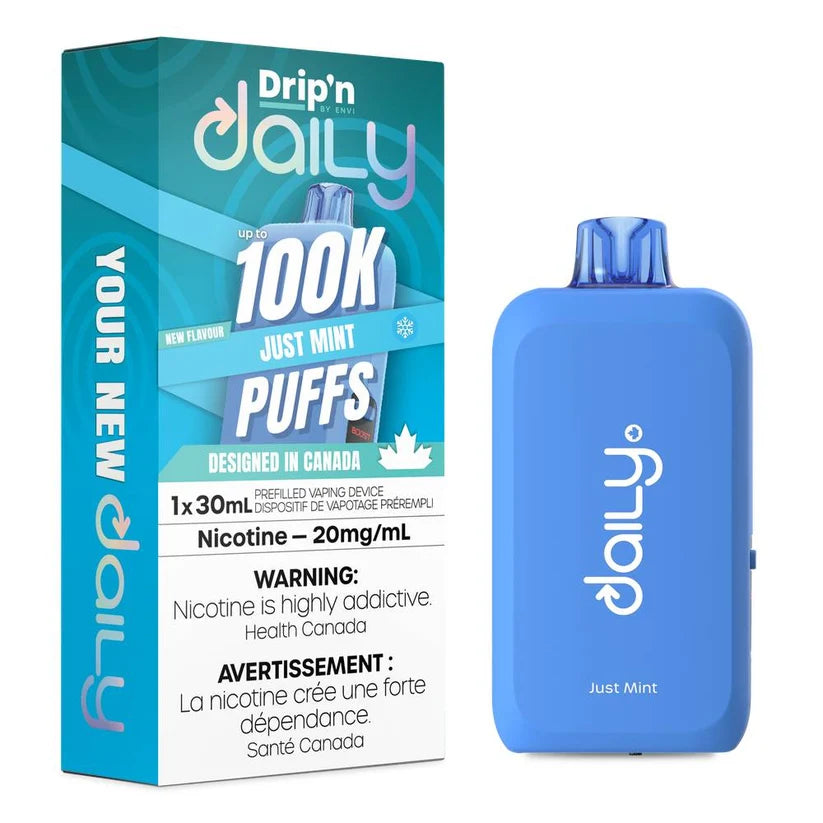 Drip’n By ENVI Daily 30ML 100K Menthe Fraîche