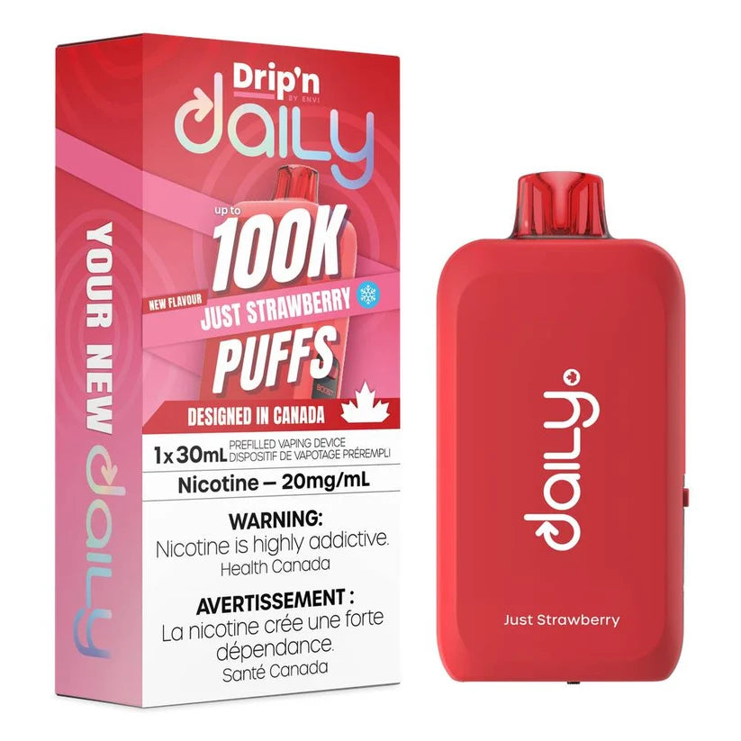 Drip’n By ENVI Daily 30ML 100K Just Strawberry