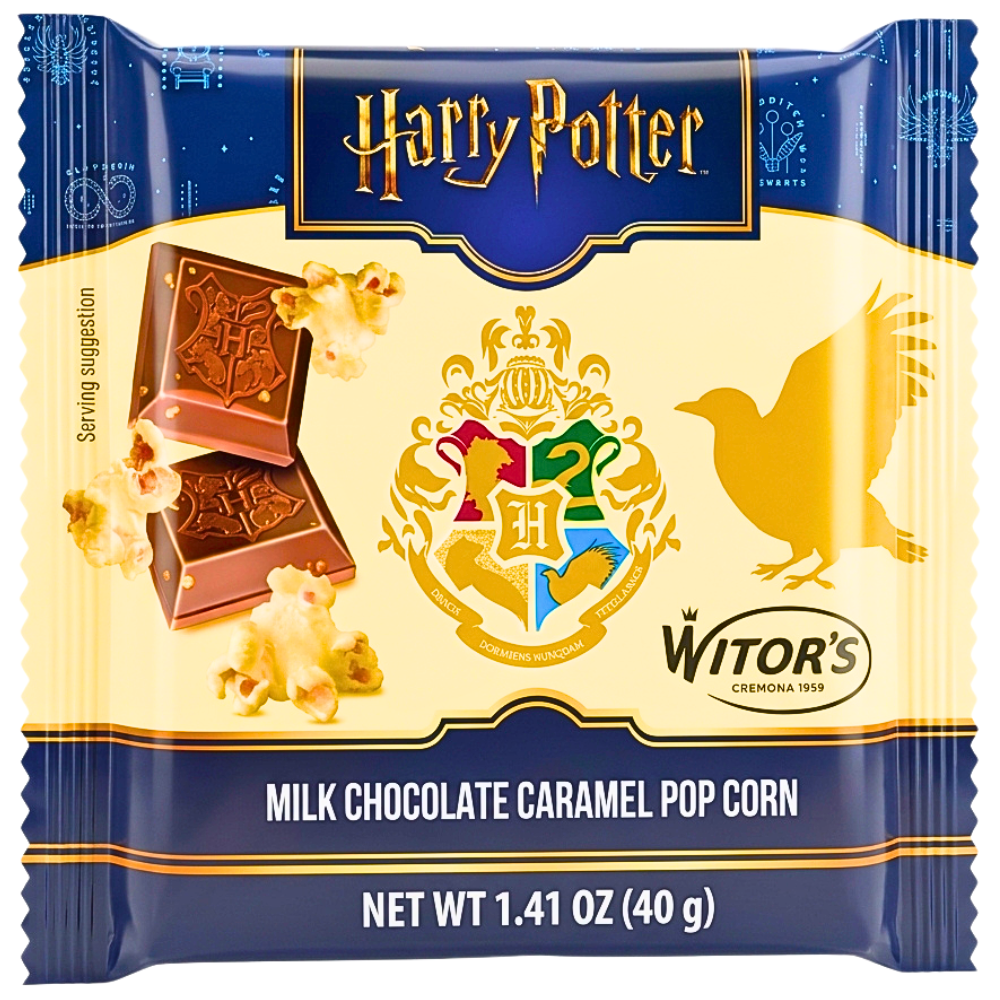 Harry Potter Milk Chocolate Caramel Popcorn Bar - 1.41oz