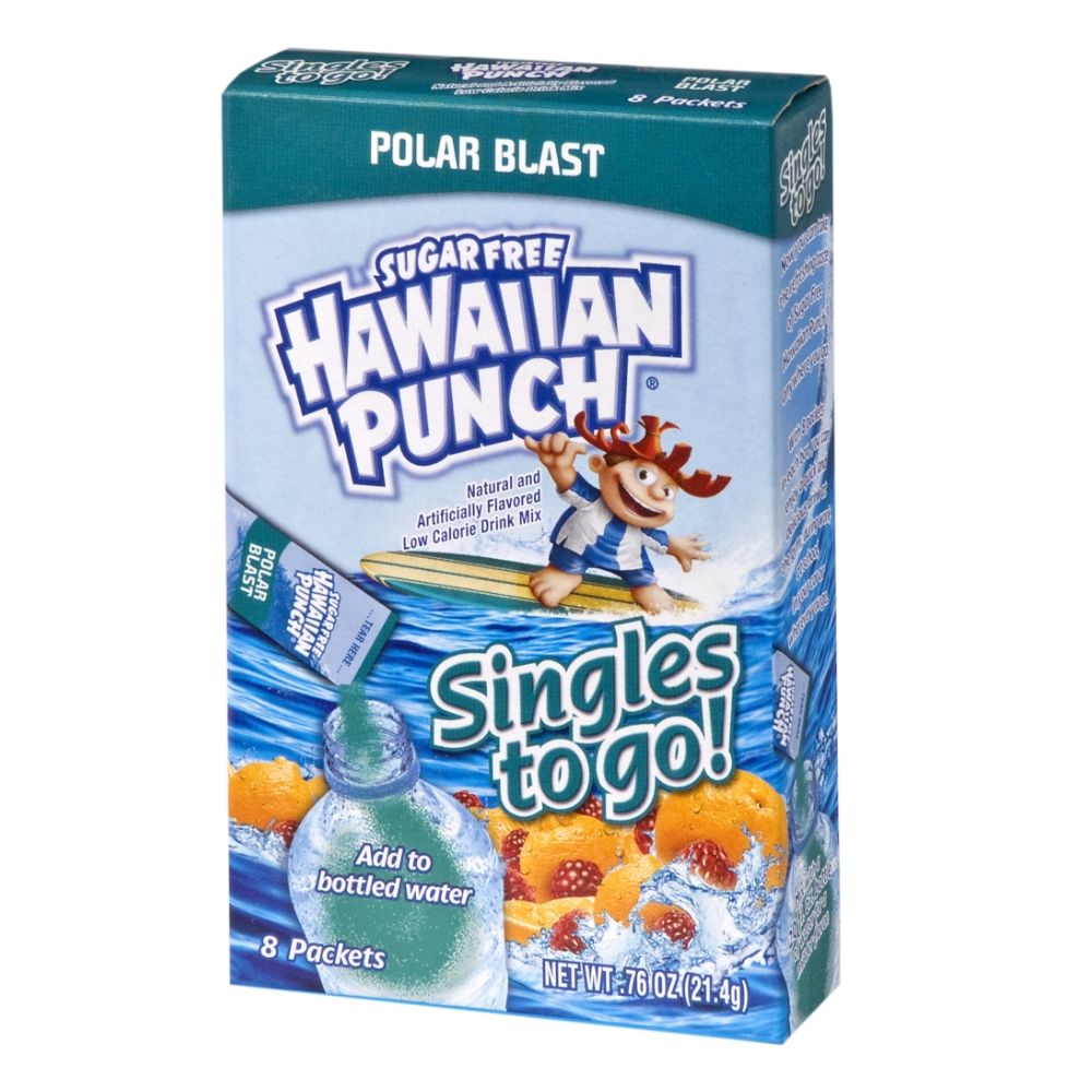 Hawaiian Punch Polar Blast Singles To Go