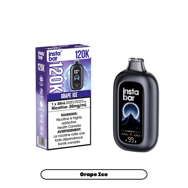 Insta Bar 120K Grape Ice