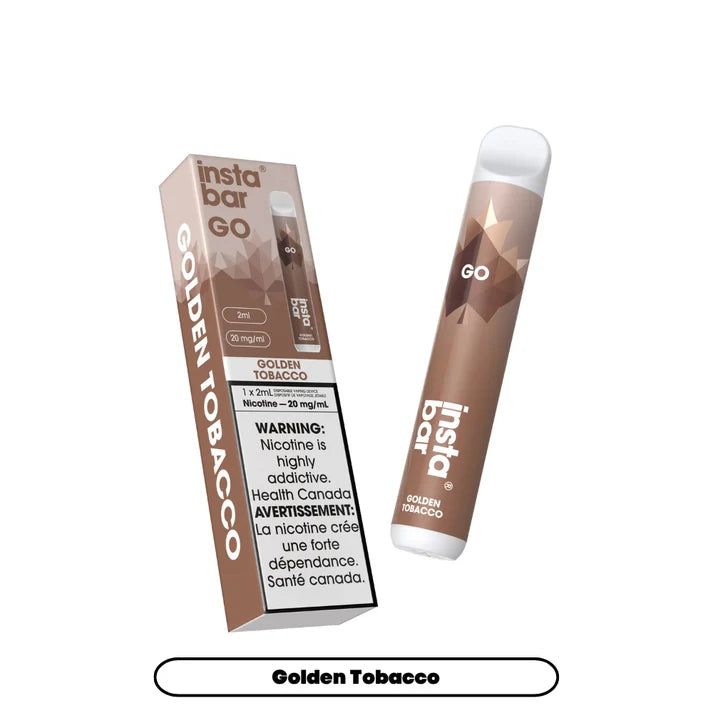 Insta Bar GO Golden Tobacco
