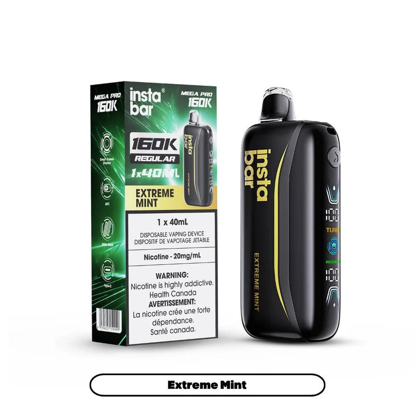 Insta Bar Mega Pro 160K Extreme Mint