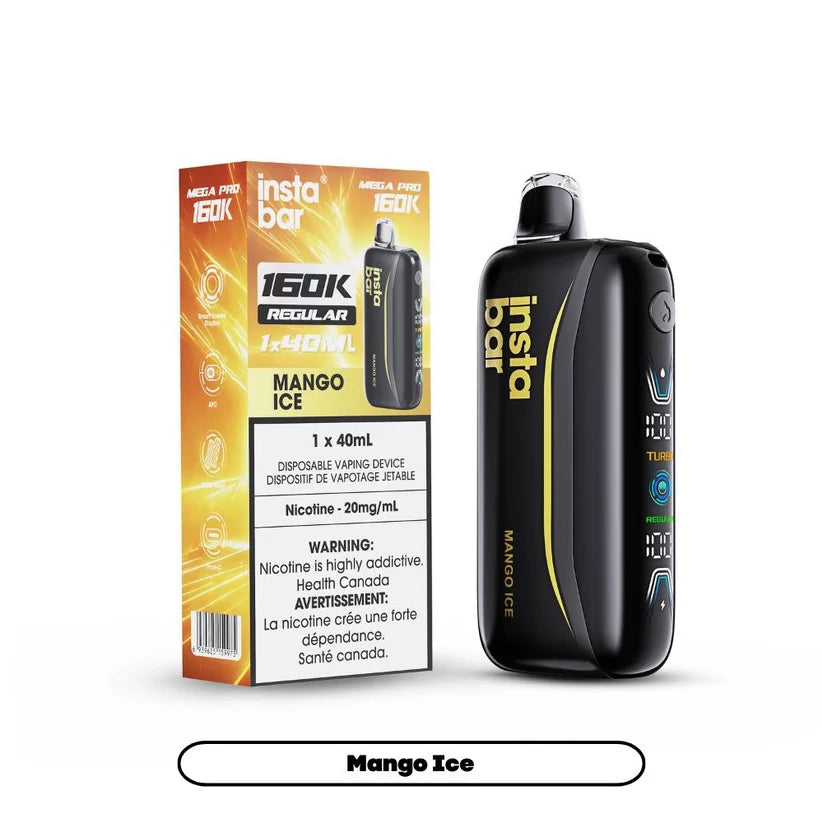 Insta Bar Mega Pro 160K Mango Ice
