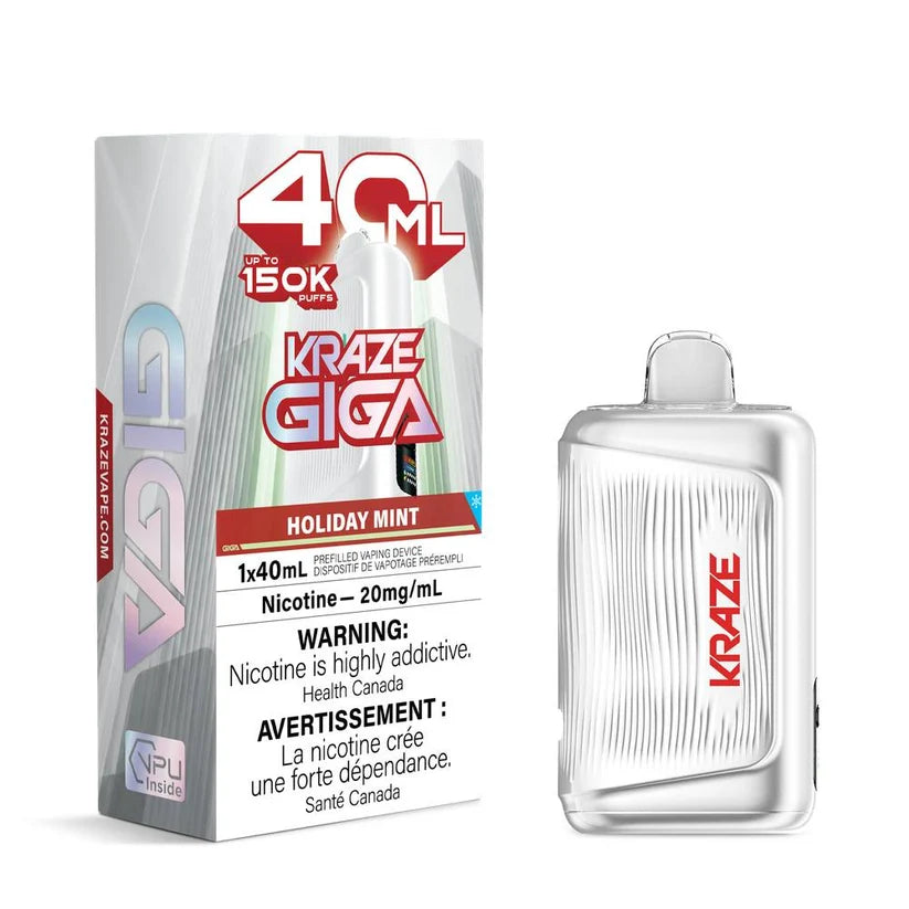 K.r.a.z.e G.i.g.a 40ML 150K Holiday Mint