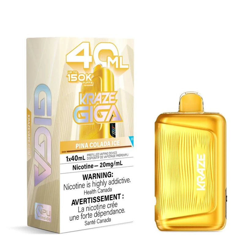 K.r.a.z.e G.i.g.a 40ML 150K Pina Colada Ice