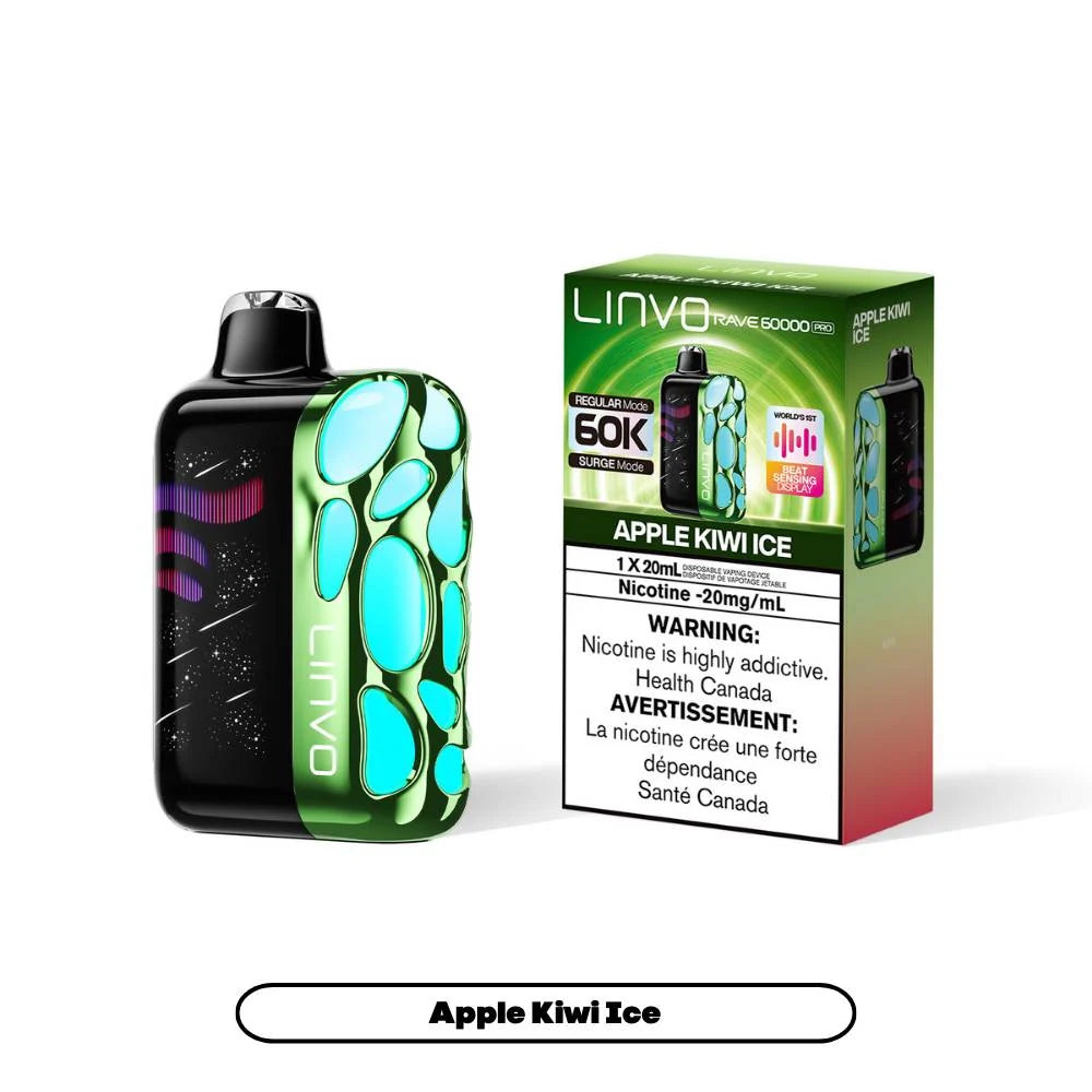 Linvo Rave 60K Pro Apple Kiwi Ice