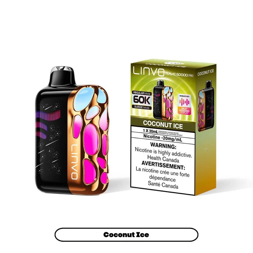 Linvo Rave 60K Pro Coco Glacé