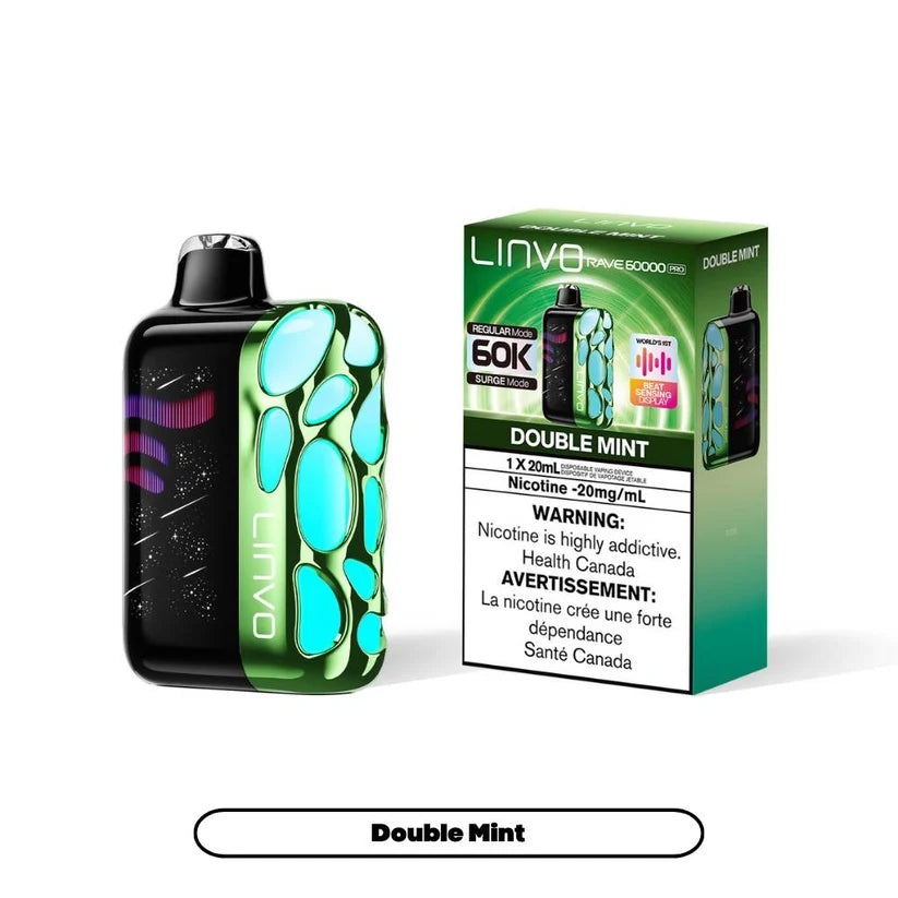 Linvo Rave 60K Pro Double Menthe
