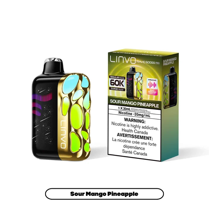 Linvo Rave 60K Pro Sour Mango Pineapple