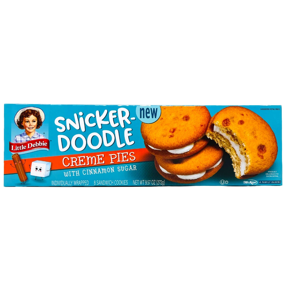 Little Debbie Snicker Doodle Creme Pies - 272g **BB Aug 20 2026**
