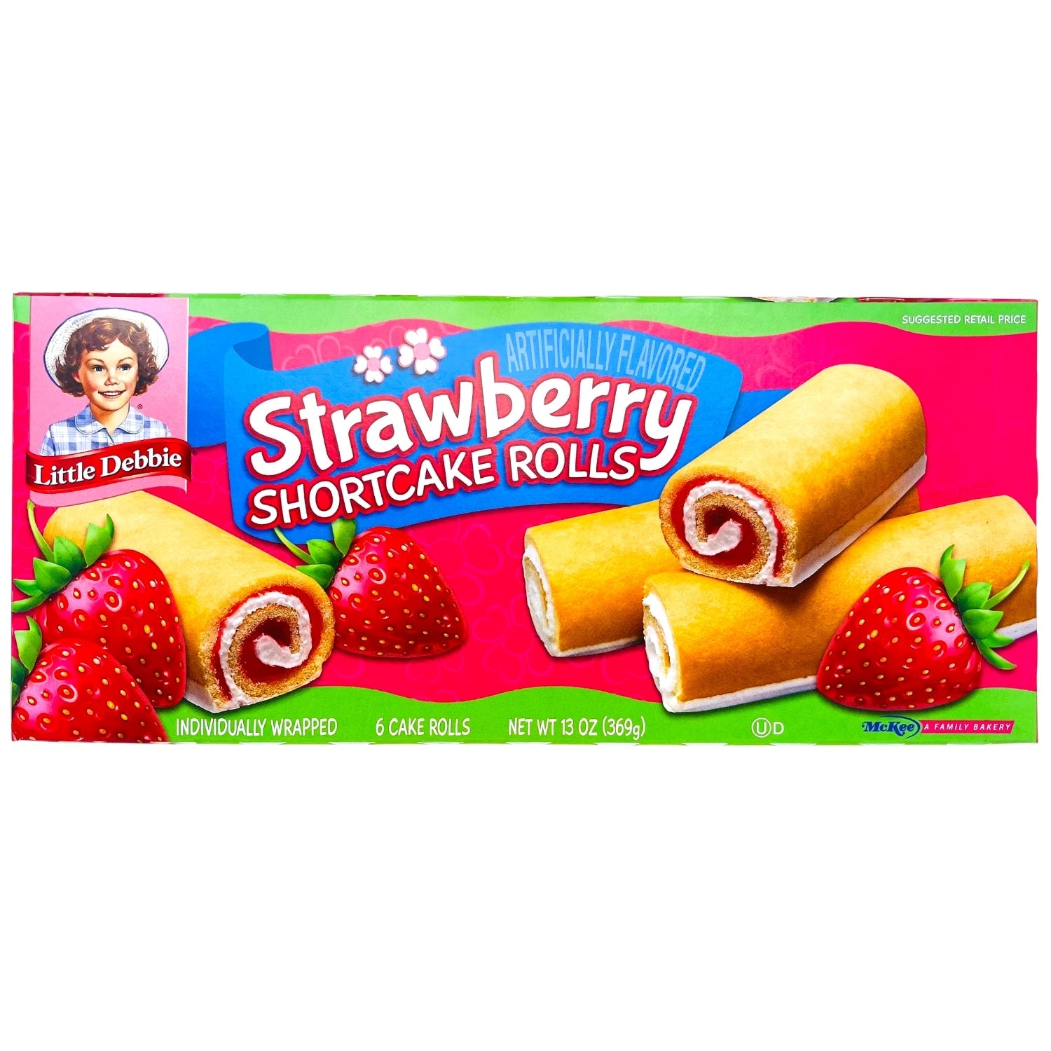 Little Debbie Strawberry Shortcake Rolls - 369g **BB Aug 17 2026**