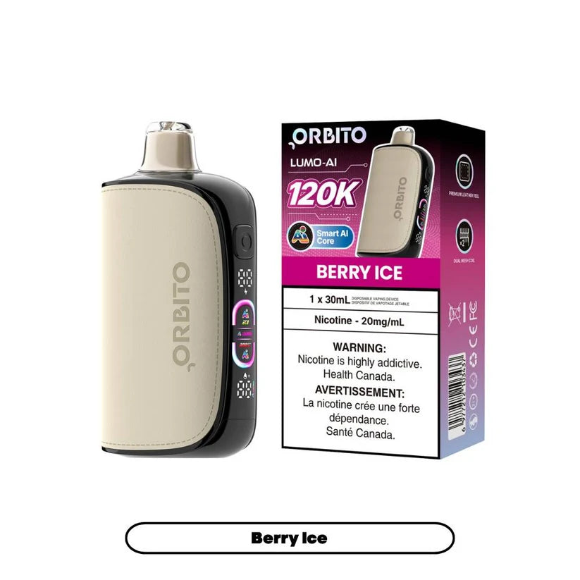 O.r.b.i.t.o Lumo AI 120K Berry Ice 20MG