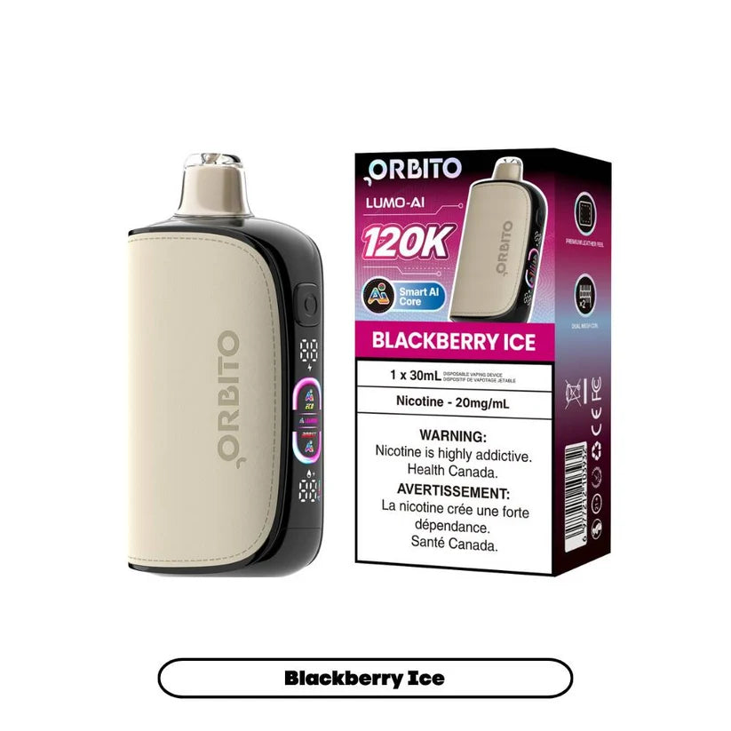 O.r.b.i.t.o Lumo AI 120K Blackberry Ice 20MG