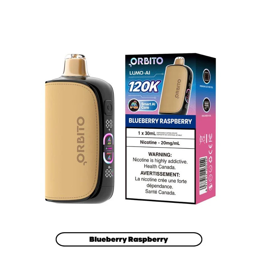 O.r.b.i.t.o Lumo AI 120K Blueberry Raspberry 20MG