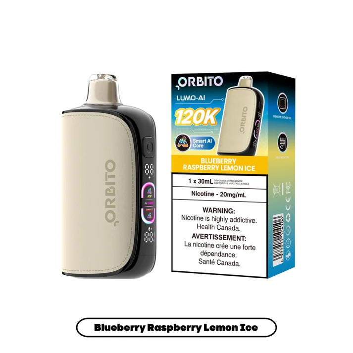 O.r.b.i.t.o Lumo AI 120K Blueberry Raspberry Lemon Ice 20MG