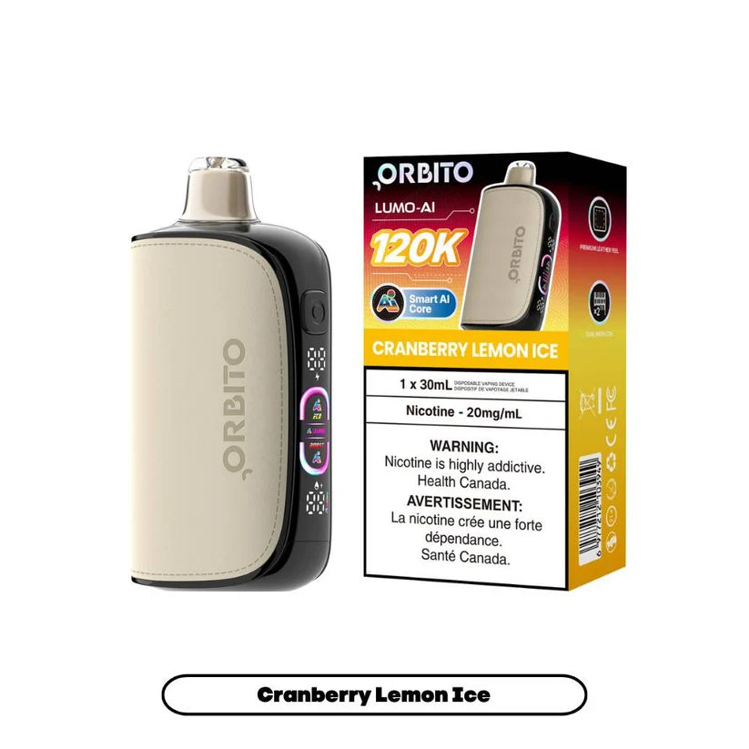 O.r.b.i.t.o Lumo AI 120K Cranberry Lemon Ice 20MG