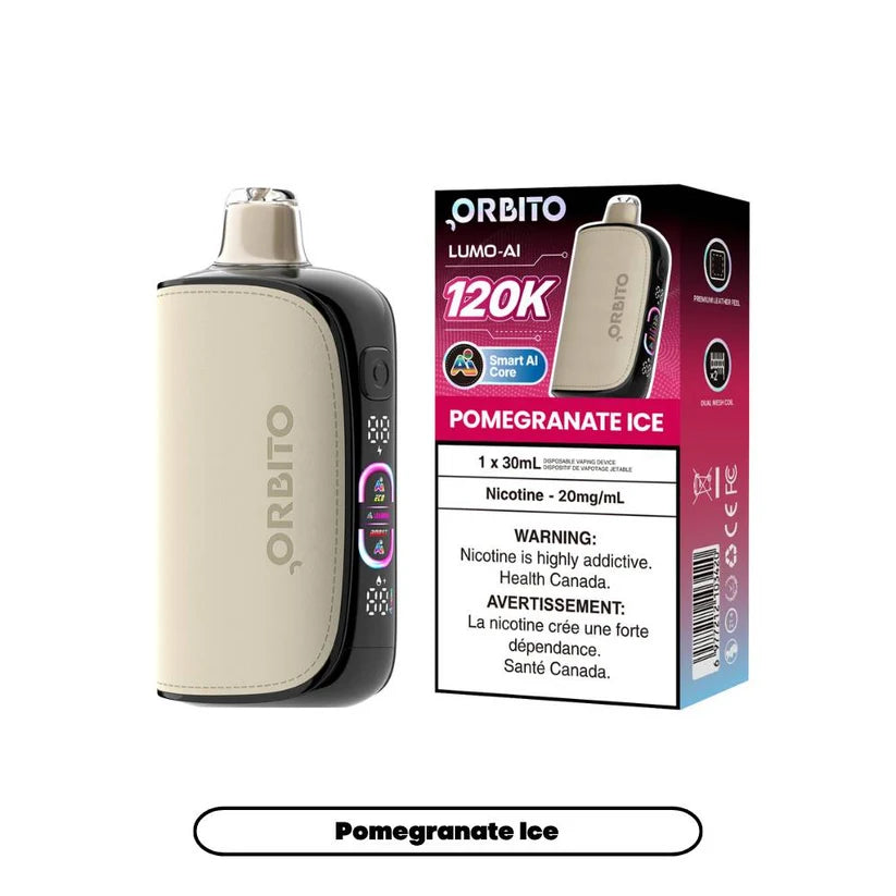 O.r.b.i.t.o Lumo AI 120K Pomegranate Ice 20MG