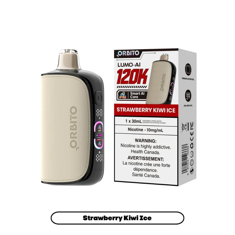 O.r.b.i.t.o Lumo AI 120K Strawberry Kiwi Ice 10MG