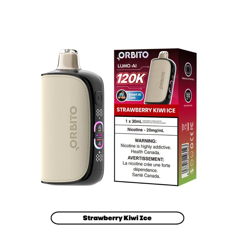 O.r.b.i.t.o Lumo AI 120K Strawberry Kiwi Ice 20MG