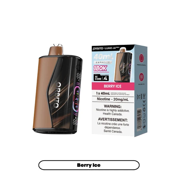 O.r.b.i.t.o Lumo AI Pro+ 180K 20MG Berry lce